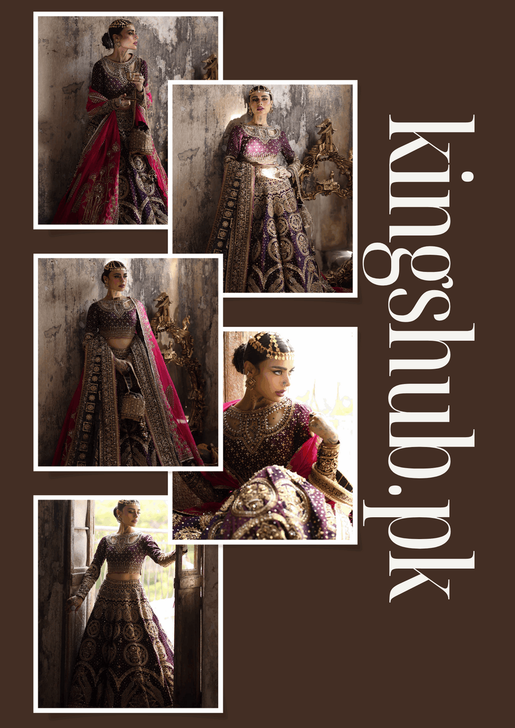 Malika Jaan B 3 Piece Unstitched Suit Wedding Collection
