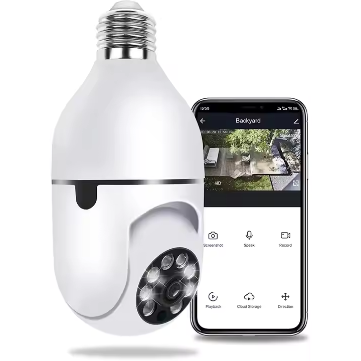 Panoramic WiFi Camera 360 CCTV Security Monitor HD 1080P