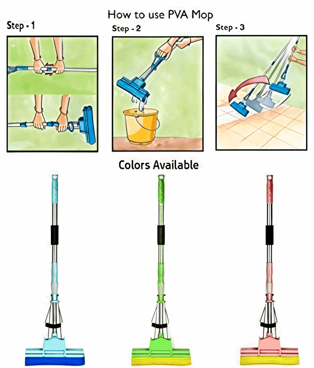 Sponge Squeeze Mop