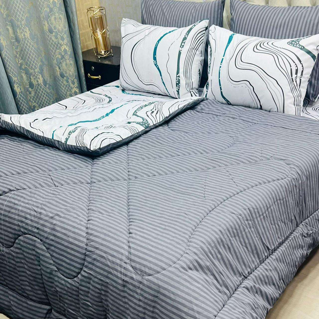 6-Piece Cotton Razai Set – Premium Comfort & Style