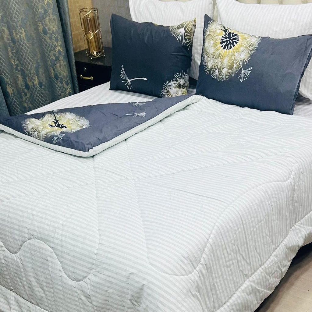 6-Piece Cotton Razai Set – Premium Comfort & Style