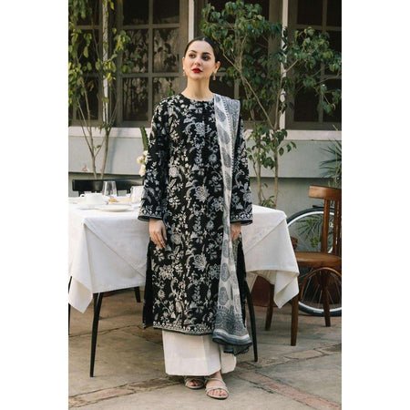 Zara Shahjahan 3PC Unstitched Dhanak Embroidered Suit – Timeless  Elegance
