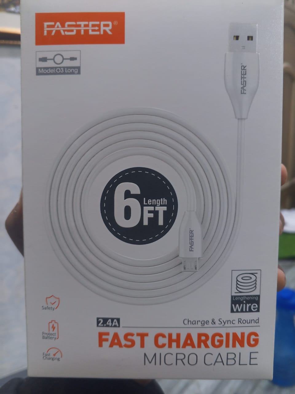 Faster Data Cable O3 (6m Length)