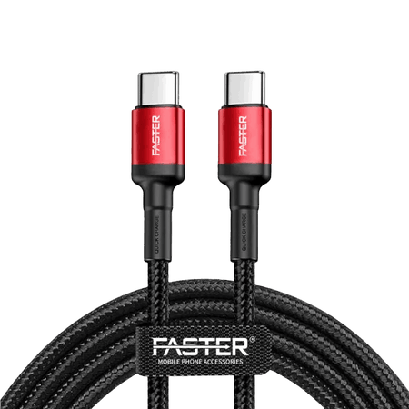 FASTER FC-60W Type-C To Type-C 3A PD Cable