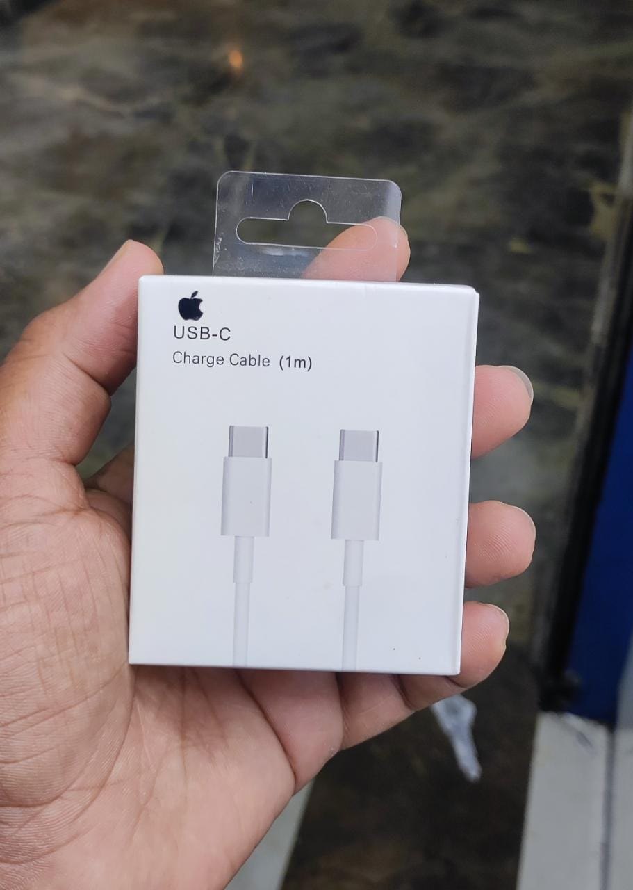 Original | IPhone | Apple | 1M Charging Cable USB-C To USB-C For Iphone 15 | 16