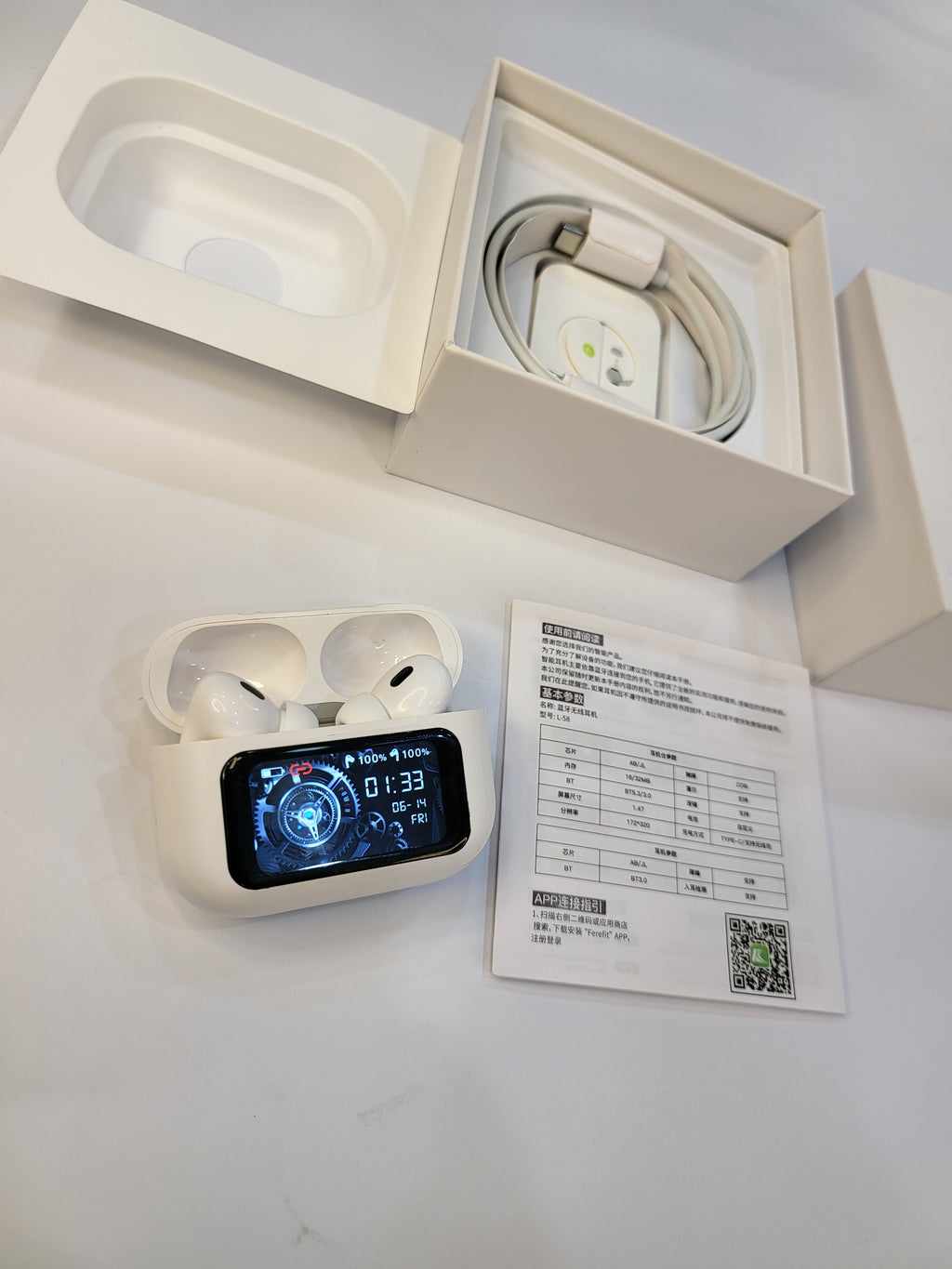 Airpods Pro With Touch Display Screen