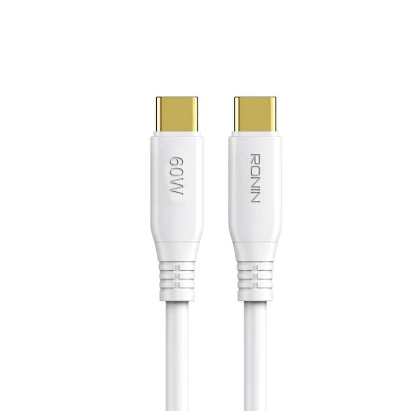 Ronin R-709 60W Type-C To Type C Data Cable | High-Speed Charging for Your Devices