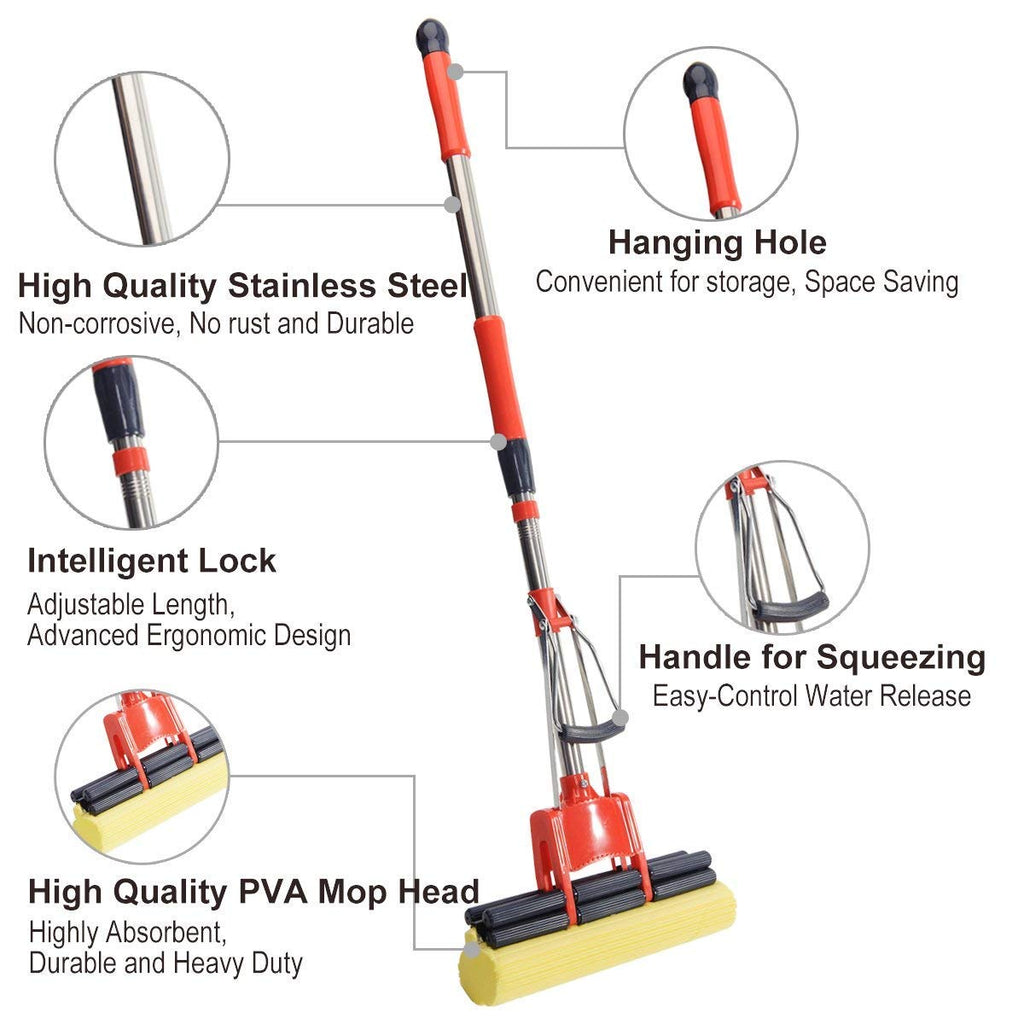 Sponge Squeeze Mop