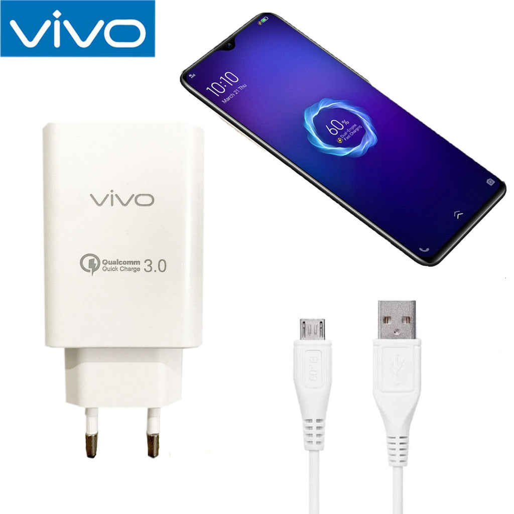 Vivo Fast Charging Adapter For All Mobiles | Qualcomm Quick Charger 3.0