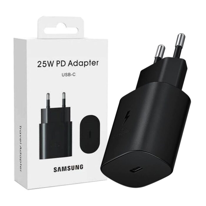 Samsung 2 Pin 25W PD Adapter | USB To Type C Cable