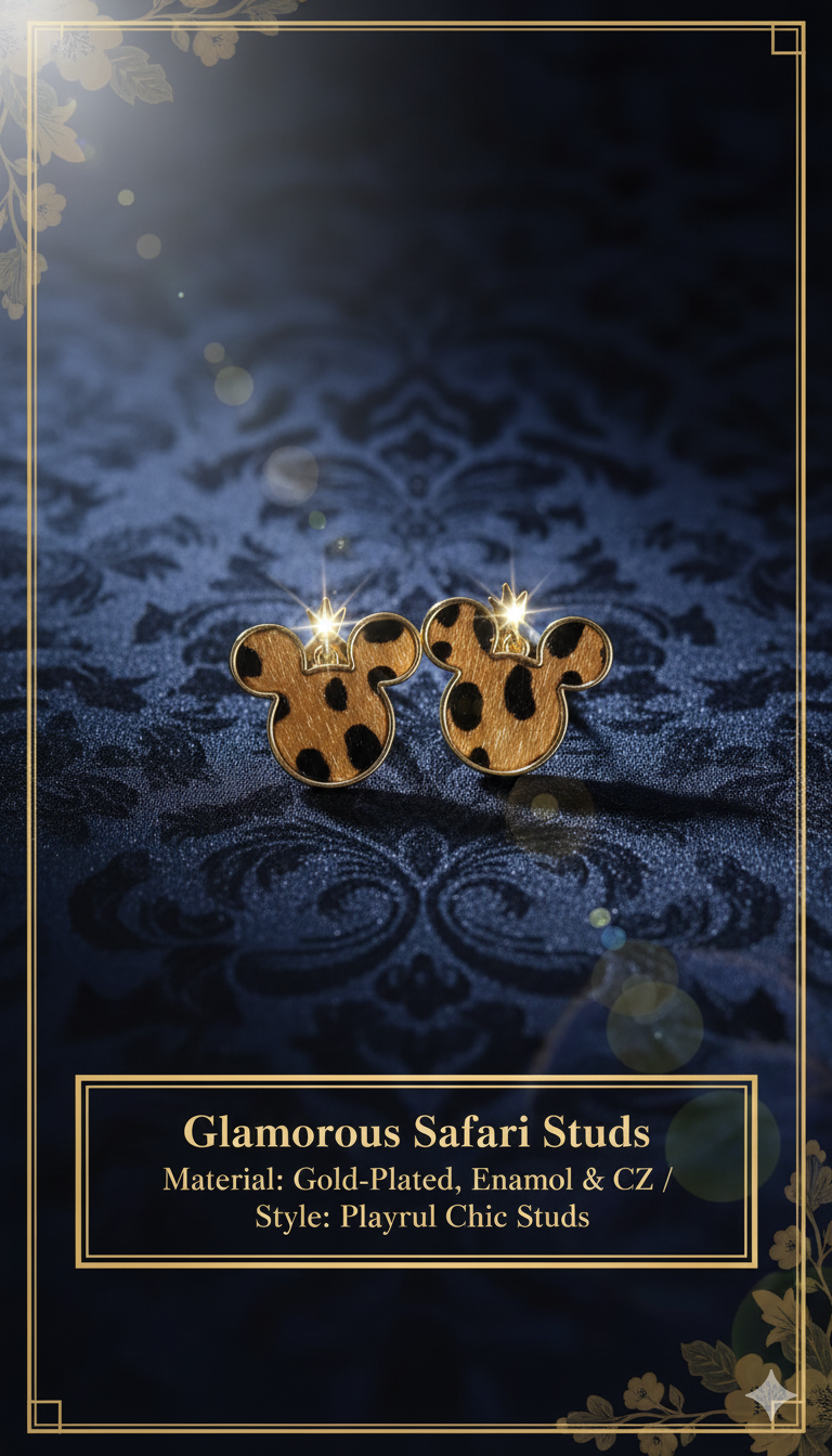 Glamorous Safari Studs