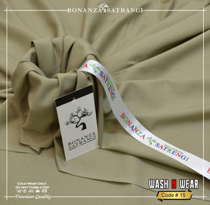 Bonanza Satrangi Wash Wear Unstitched Suit for Men – Summer
