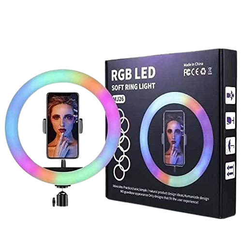 RGB LED RING LIGHT 26CM