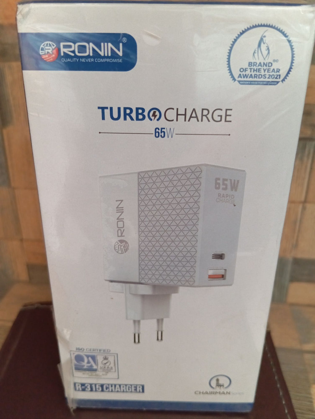 Ronin R-315 65W Rapid Charger Type C