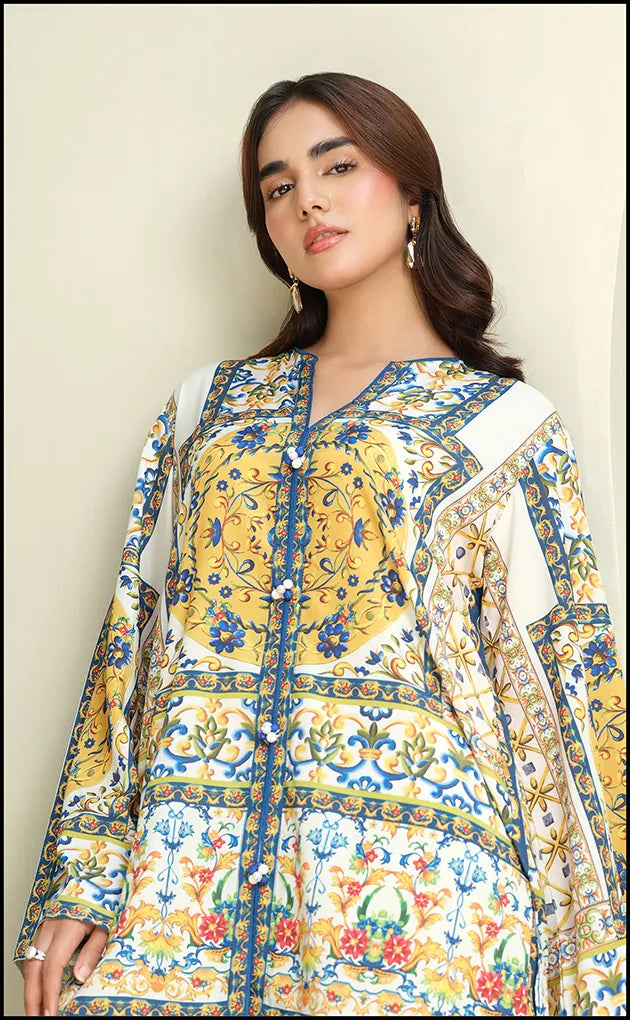 Azmin Digital Printed Lawn Suit – A Blend of Elegance & Comfort