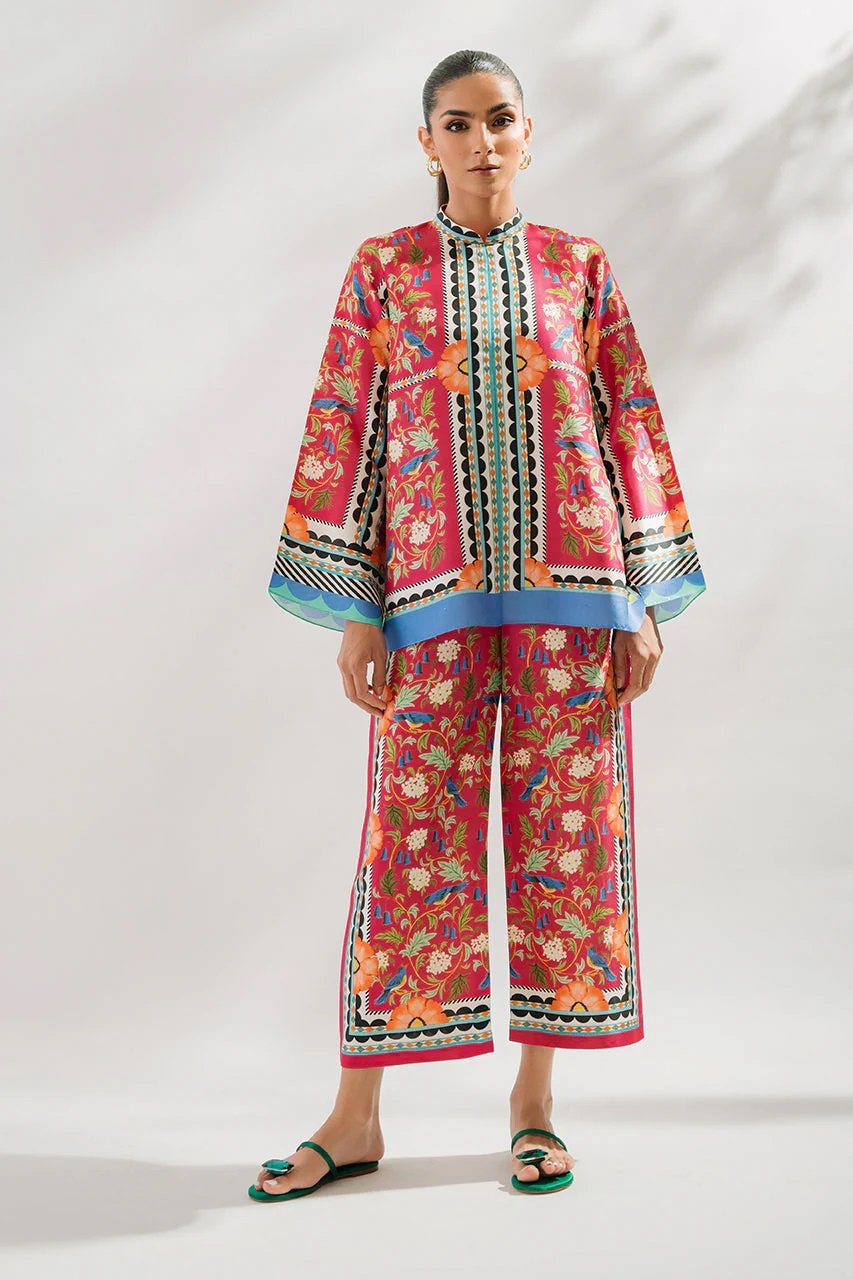 Azmin Lawn 2-Piece Digital Printed Suit – Vibrant & Stylish Design