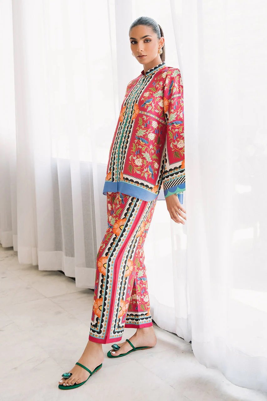 Azmin Lawn 2-Piece Digital Printed Suit – Vibrant & Stylish Design