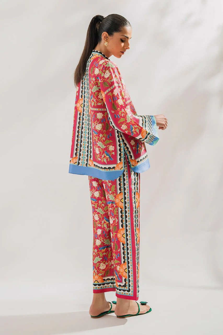 Azmin Lawn 2-Piece Digital Printed Suit – Vibrant & Stylish Design