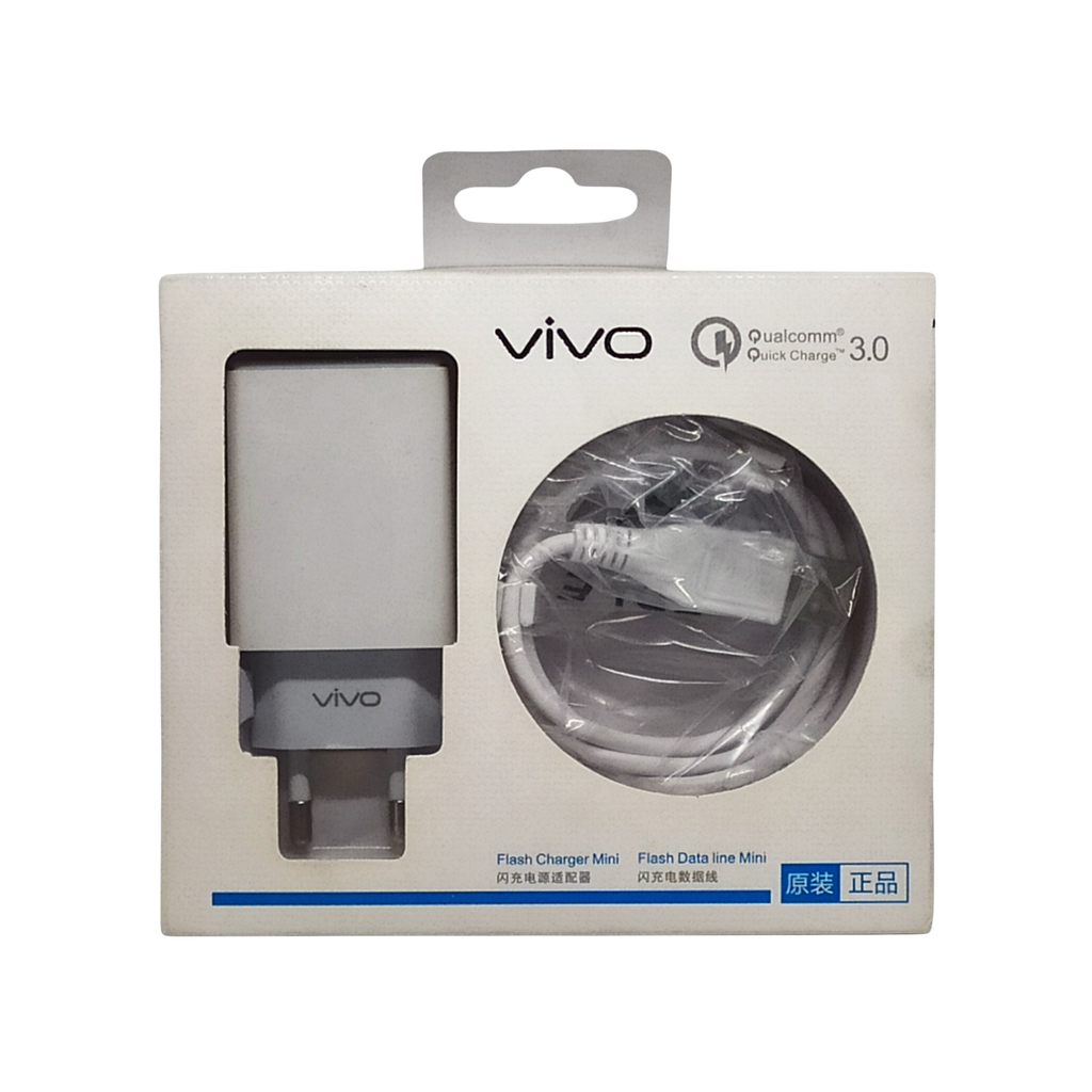 Vivo Fast Charging Adapter For All Mobiles | Qualcomm Quick Charger 3.0