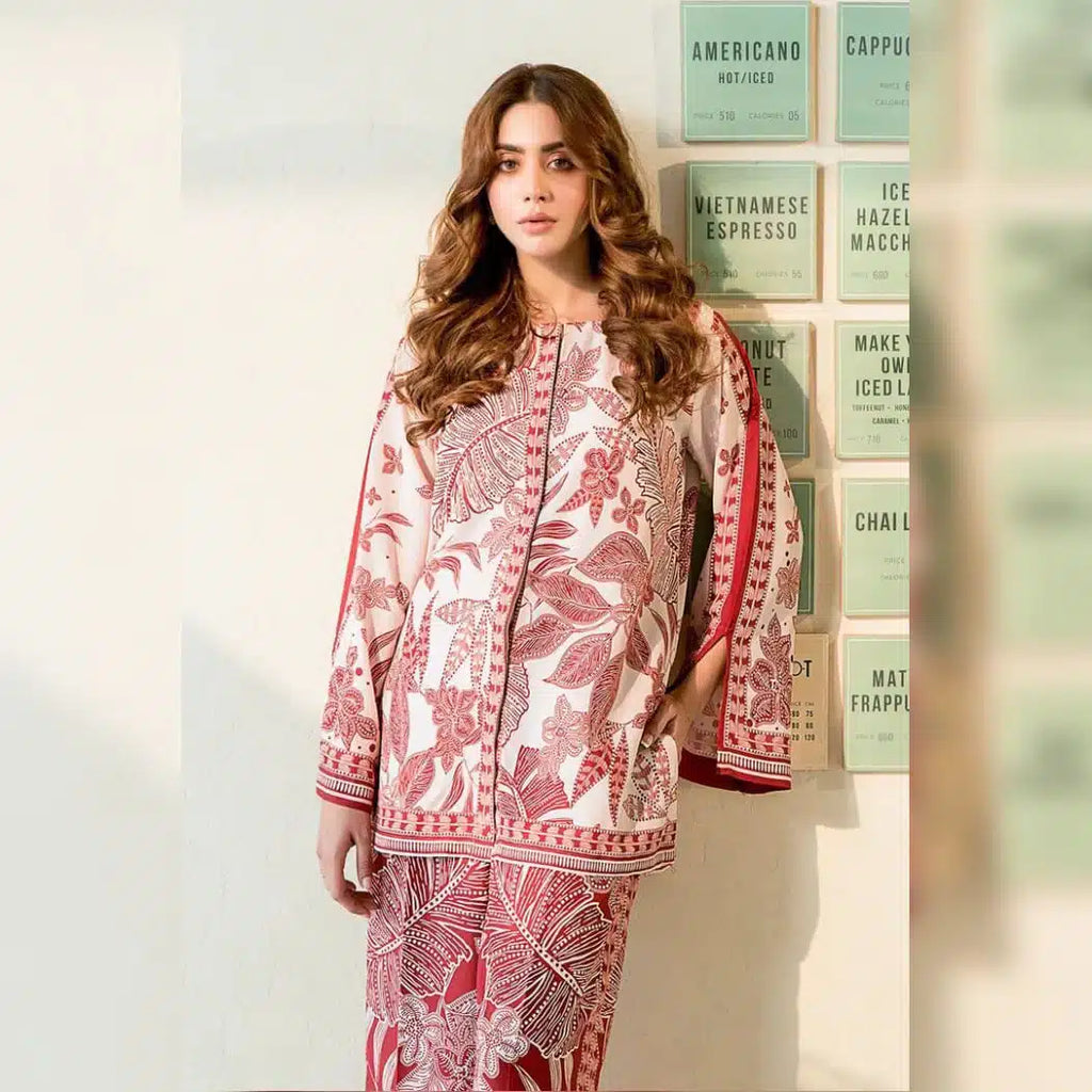 Azmin Lawn 2-Piece Unstitched Printed Suit – Elegant & Comfortable