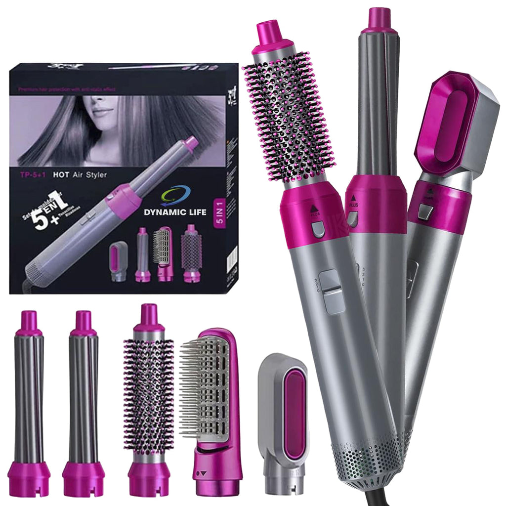 5-in-1 Hair Styler Kit – Ultimate Styling Tool for Versatile Looks