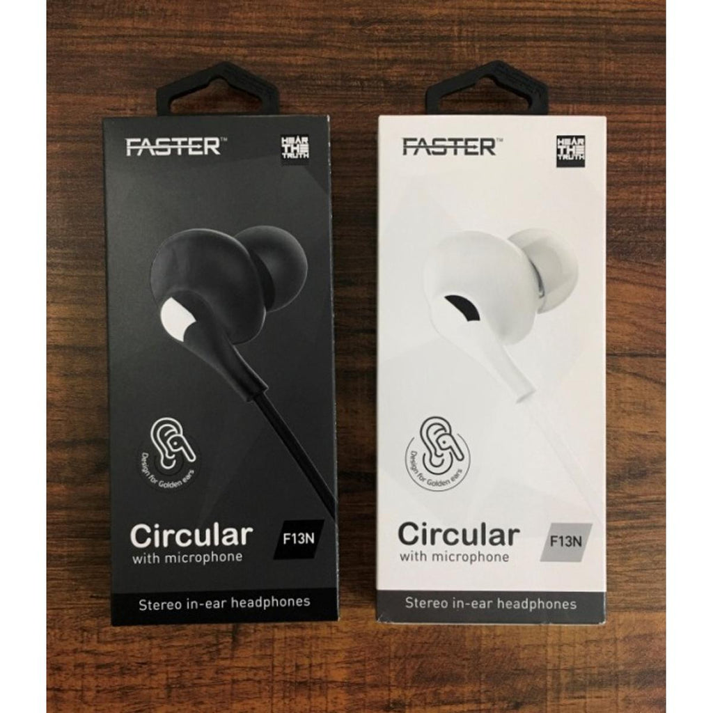 FASTER F13N Stereo & Bass Sound In-Ear Handsfree