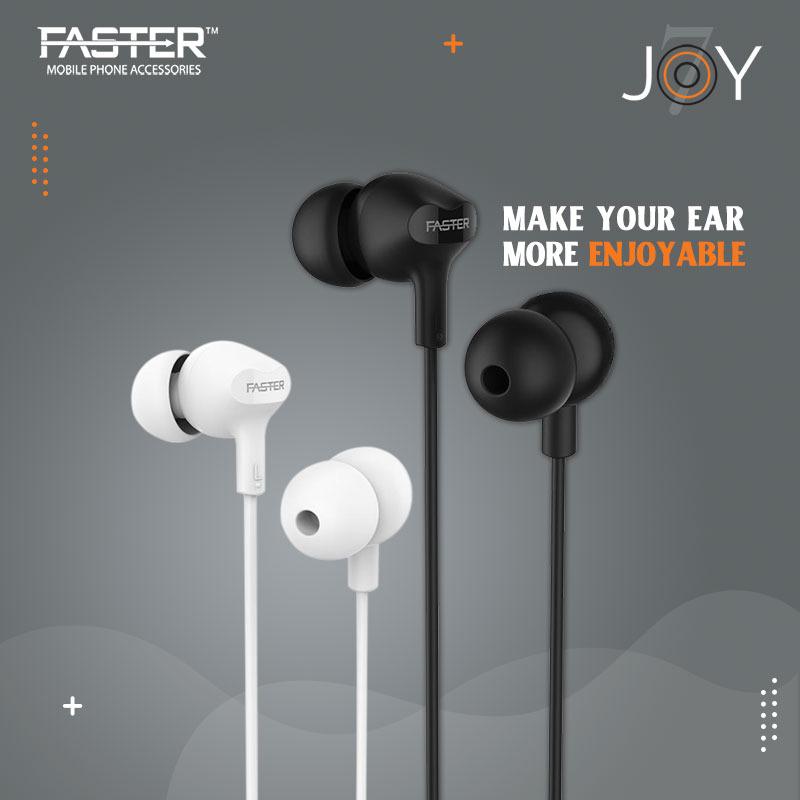 Faster Joy 7 Handsfree | High Quality Earphones