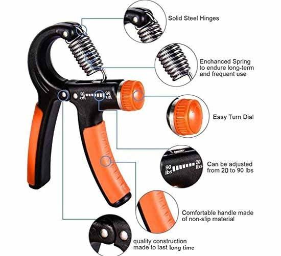 Adjustable Hand Gripper Exerciser