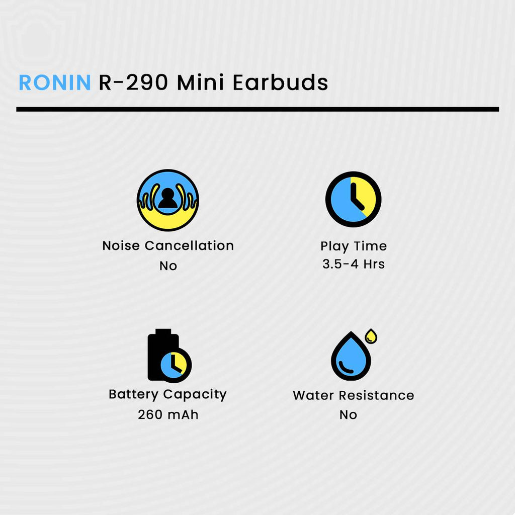 Ronin R-290 Mini Earbuds